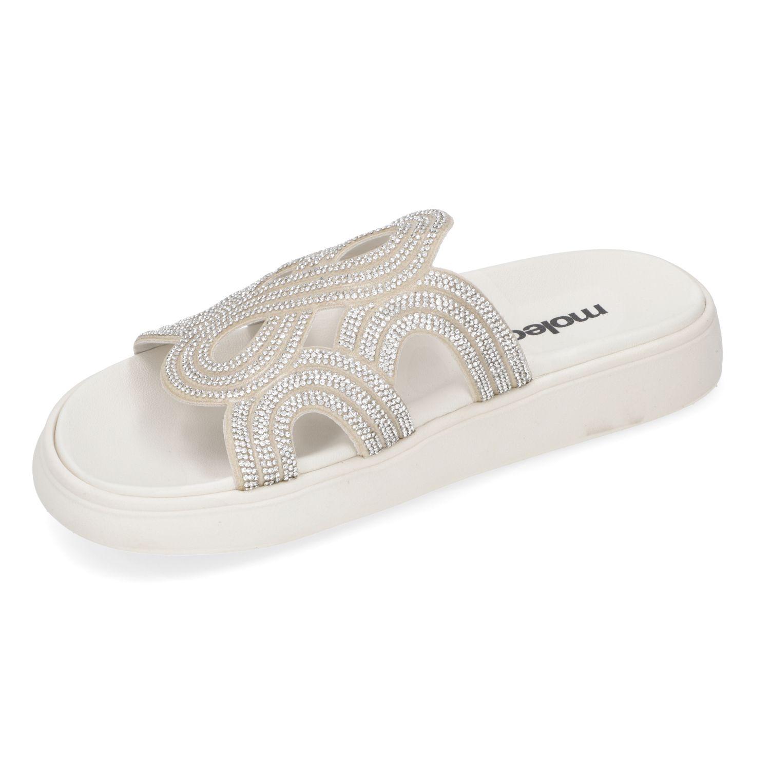 Sandalia Plana Moleca 15610-2