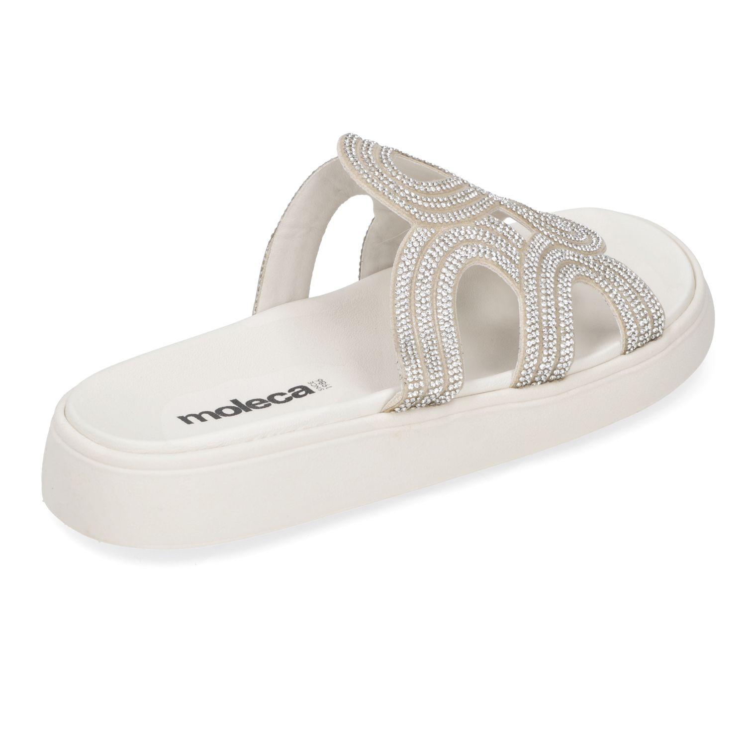 Sandalia Plana Moleca 15610-3