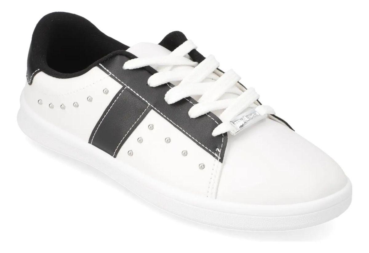 Zapatilla Casual Blanco Moleca-0