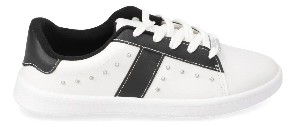 Zapatilla Casual Blanco Moleca-1