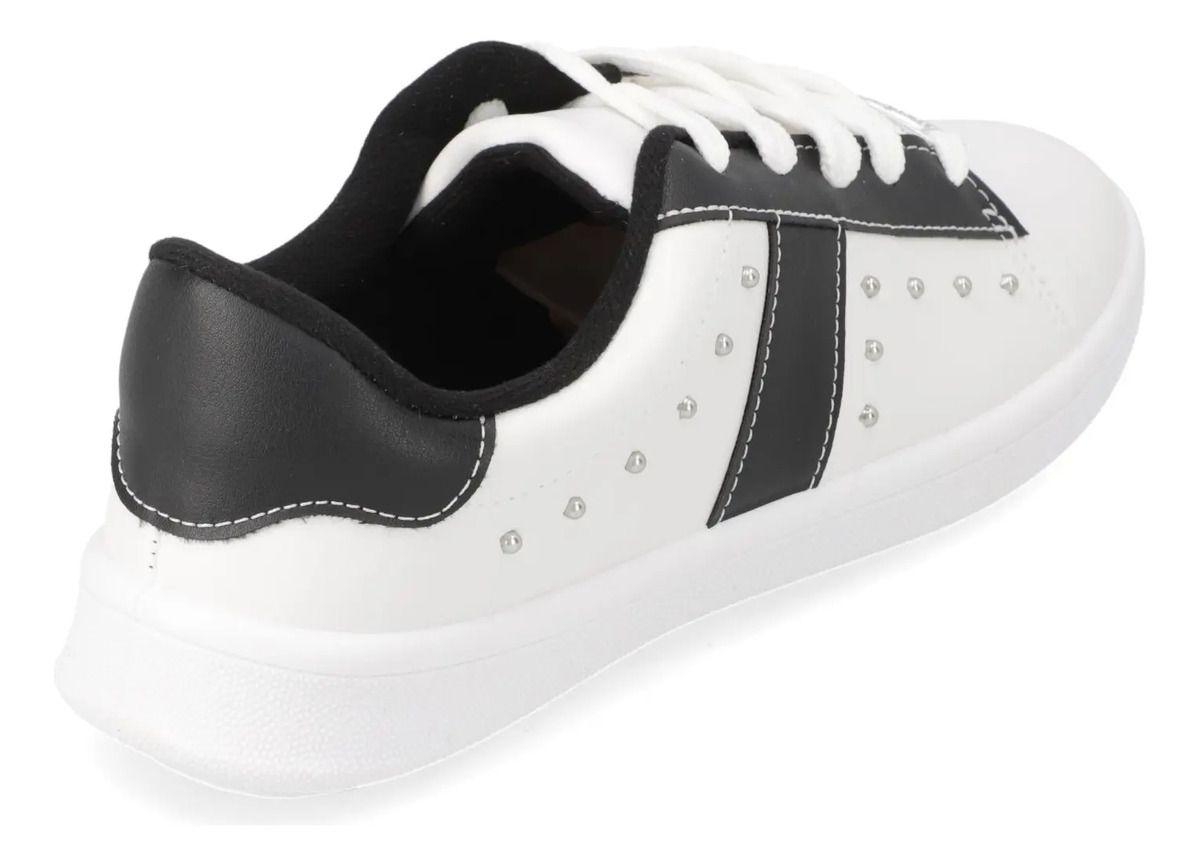 Zapatilla Casual Blanco Moleca-4