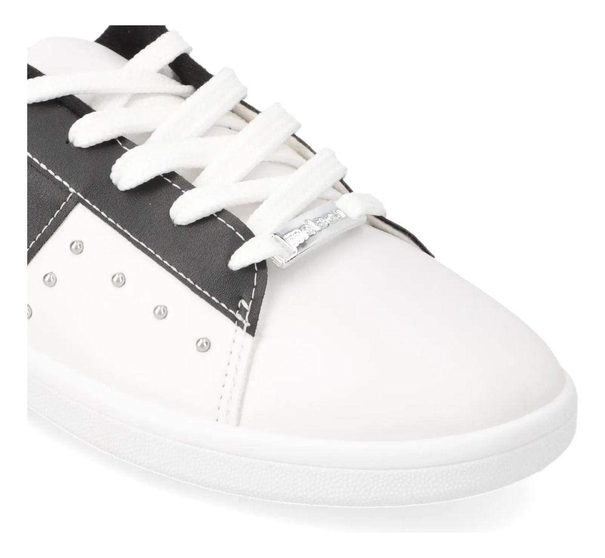 Zapatilla Casual Blanco Moleca-5