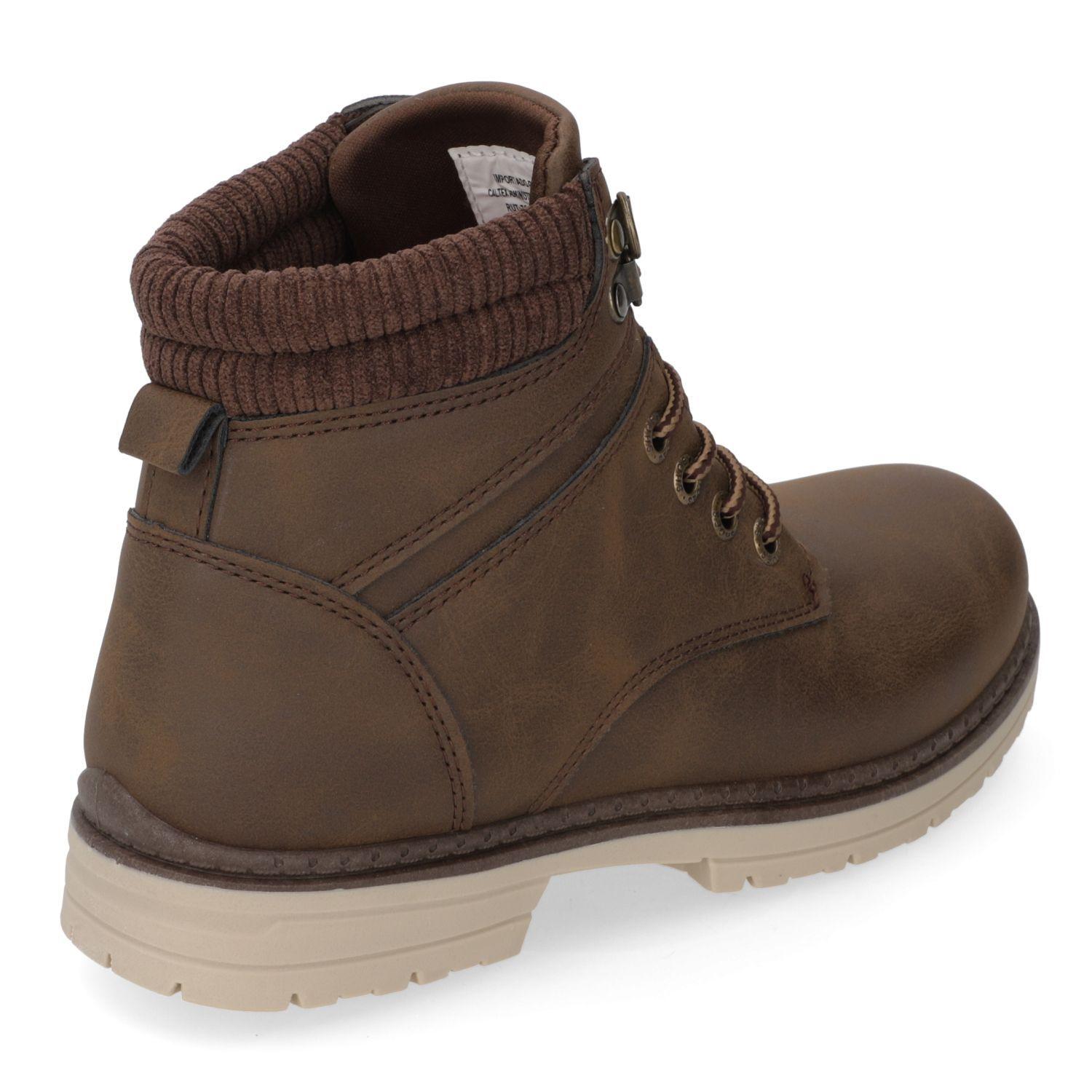 Botin Plano Dorette Café 15983-3