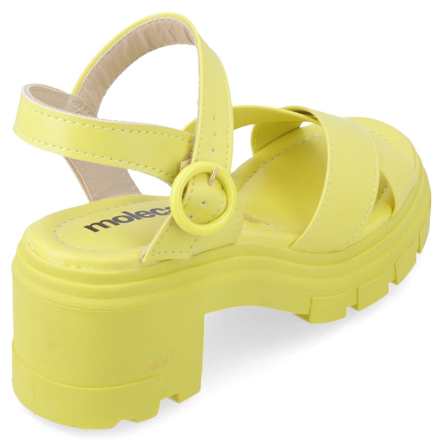 Sandalia Taco Moleca Amarillo 10906-4
