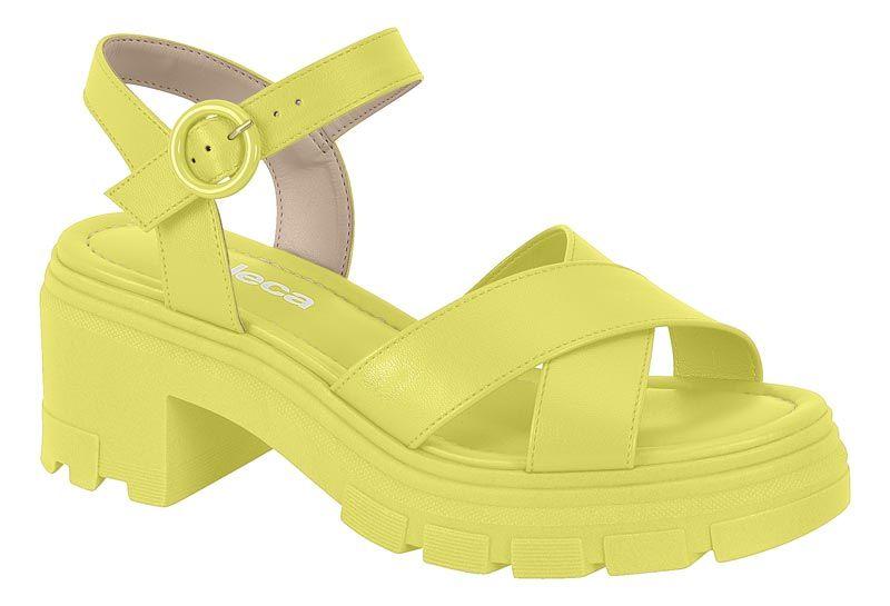Sandalia Taco Moleca Amarillo 10906-6