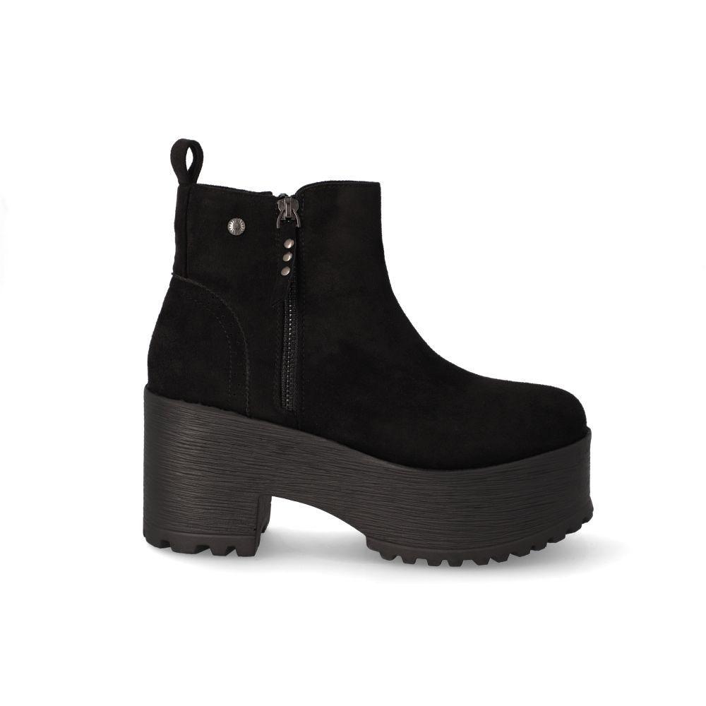 Botin Mujer Negro 1066-1-PB New Walk-0