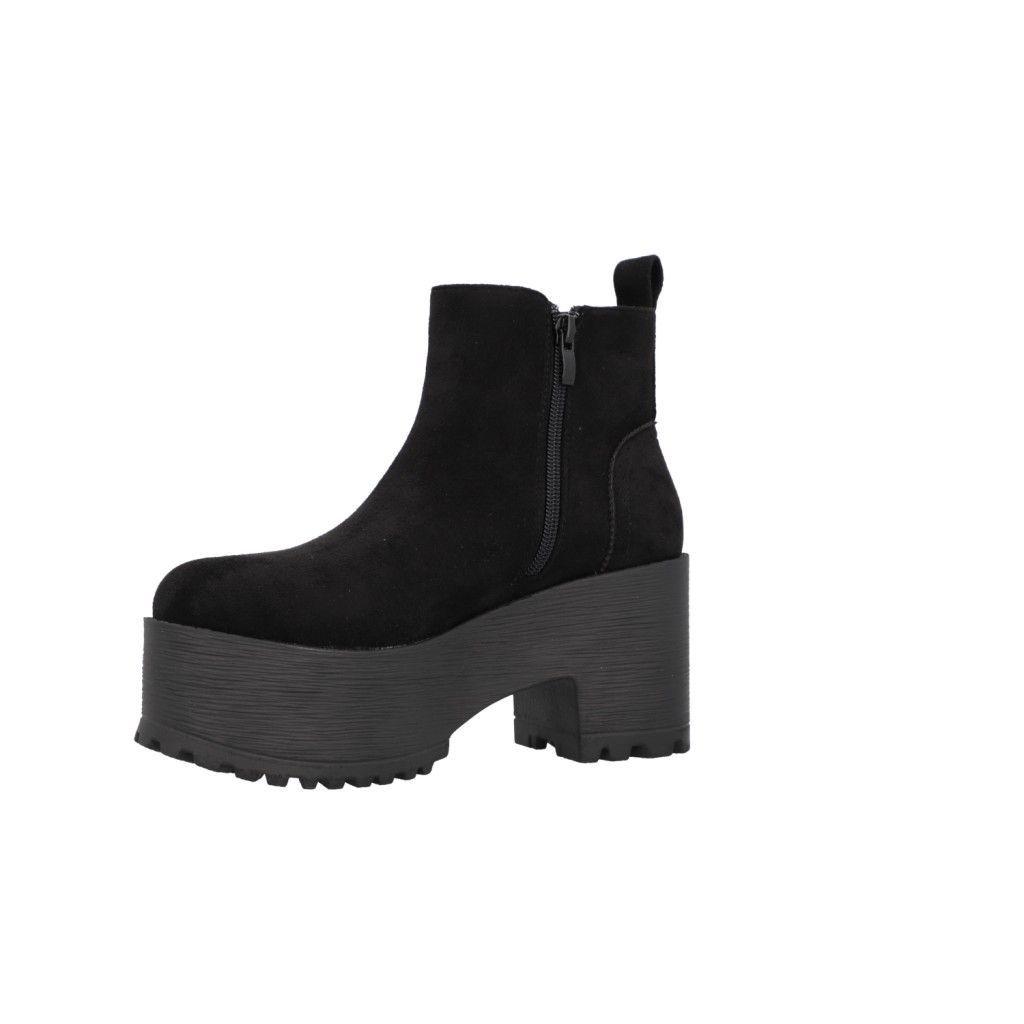 Botin Mujer Negro 1066-1-PB New Walk-1