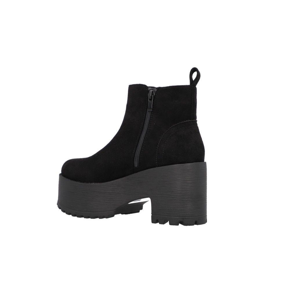 Botin Mujer Negro 1066-1-PB New Walk-2