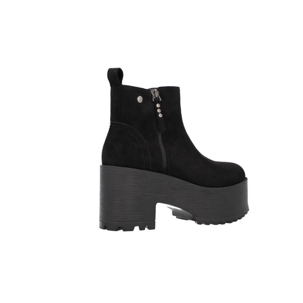 Botin Mujer Negro 1066-1-PB New Walk-3