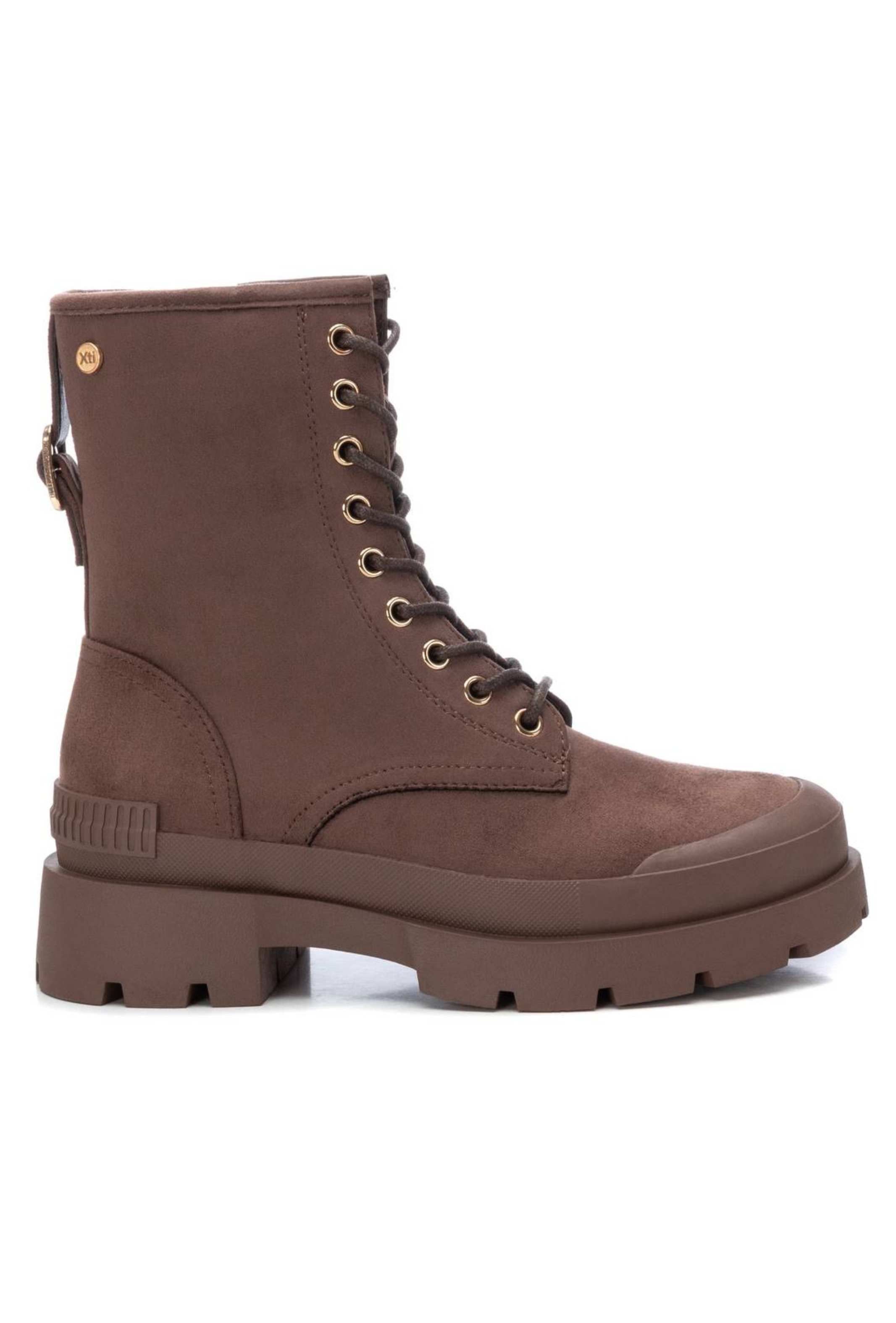 Botin Mujer Gamuza Taupe 142025-TA XTI-0
