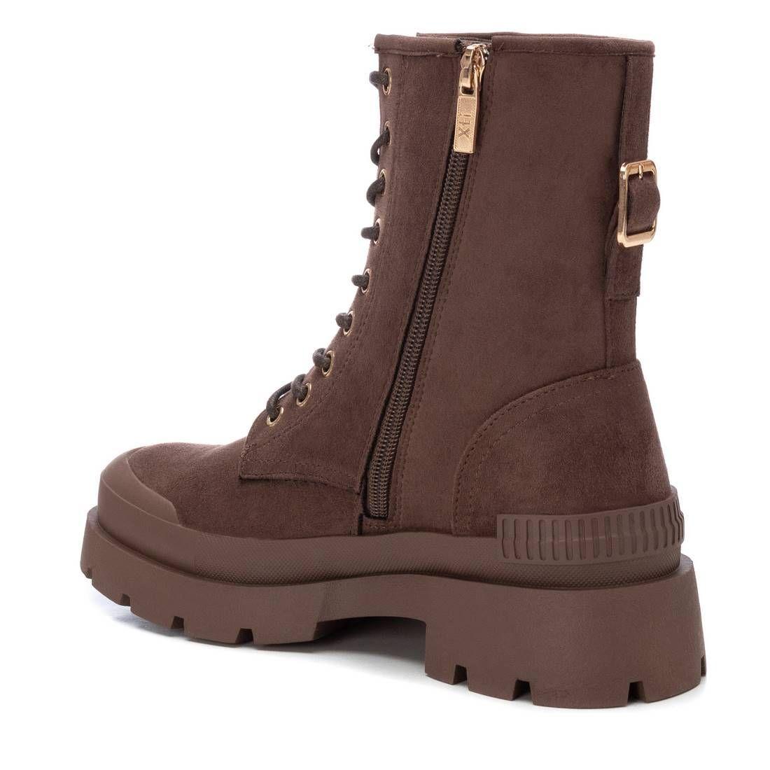 Botin Mujer Gamuza Taupe 142025-TA XTI-3