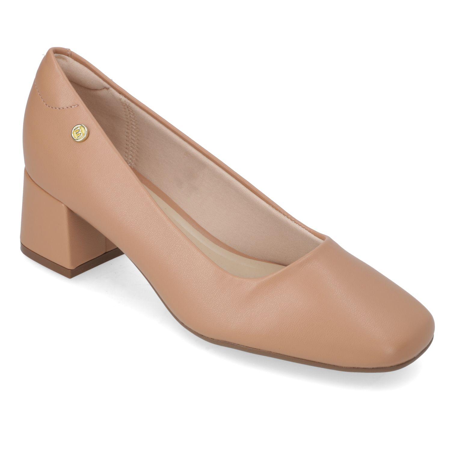 Zapato taco Moleca Nude 16418-0