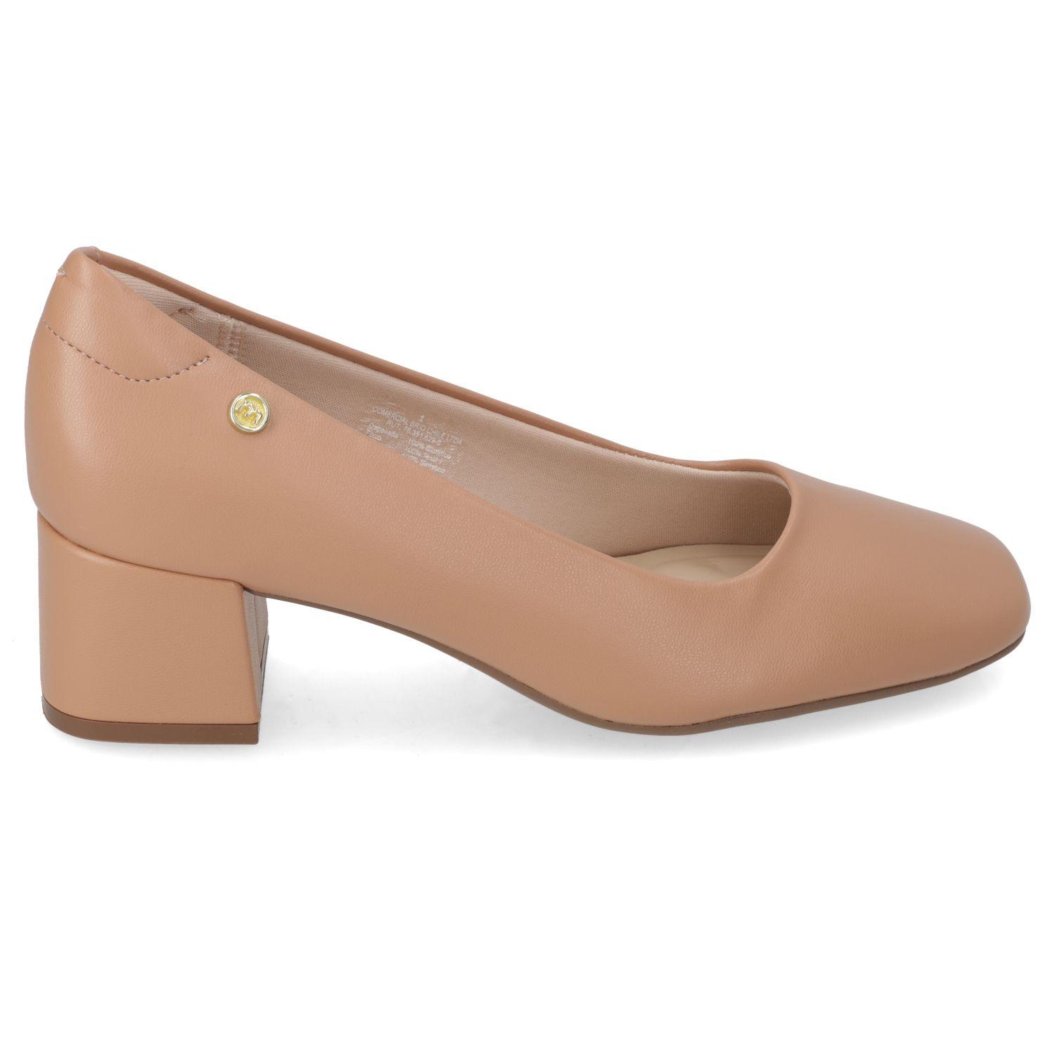 Zapato taco Moleca Nude 16418-1