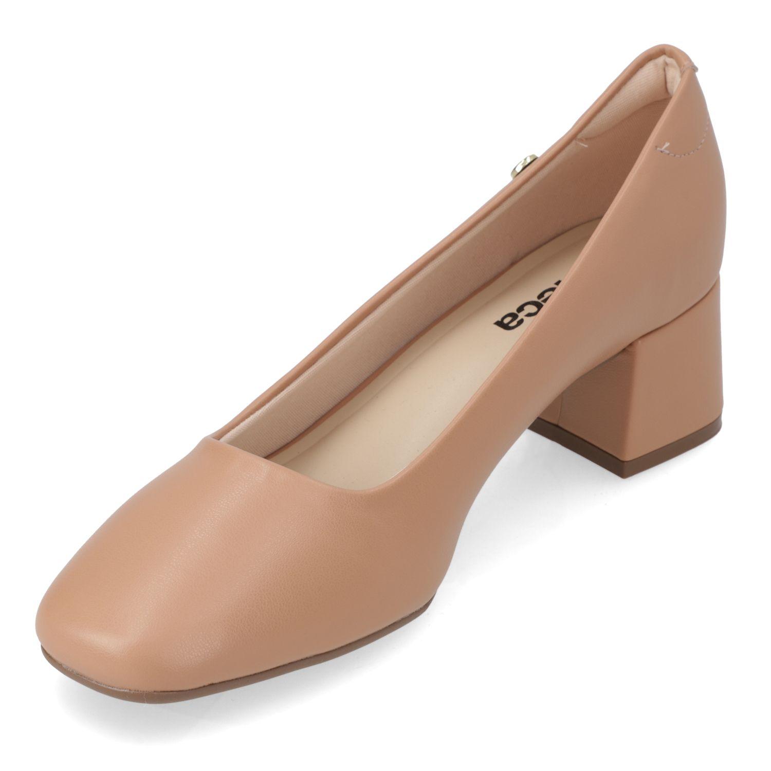 Zapato taco Moleca Nude 16418-2