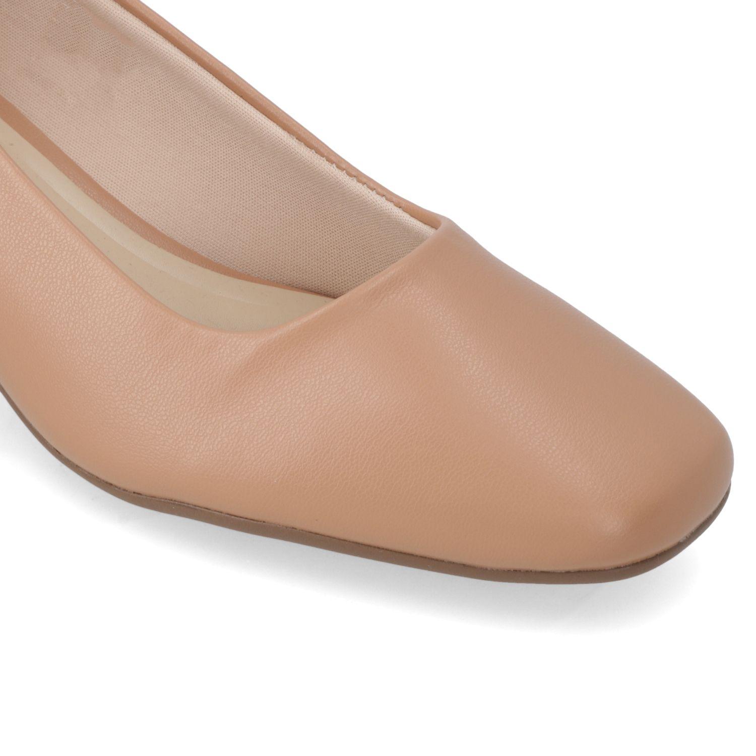 Zapato taco Moleca Nude 16418-5