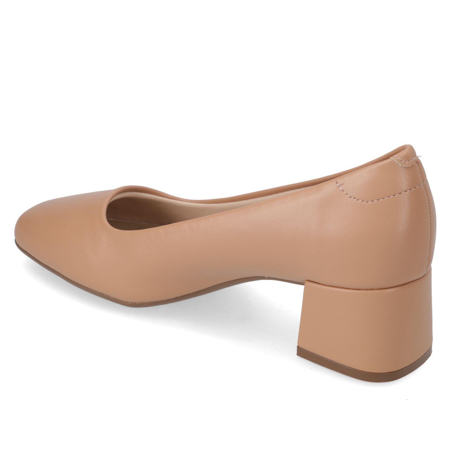 Zapato taco Moleca Nude 16418-3