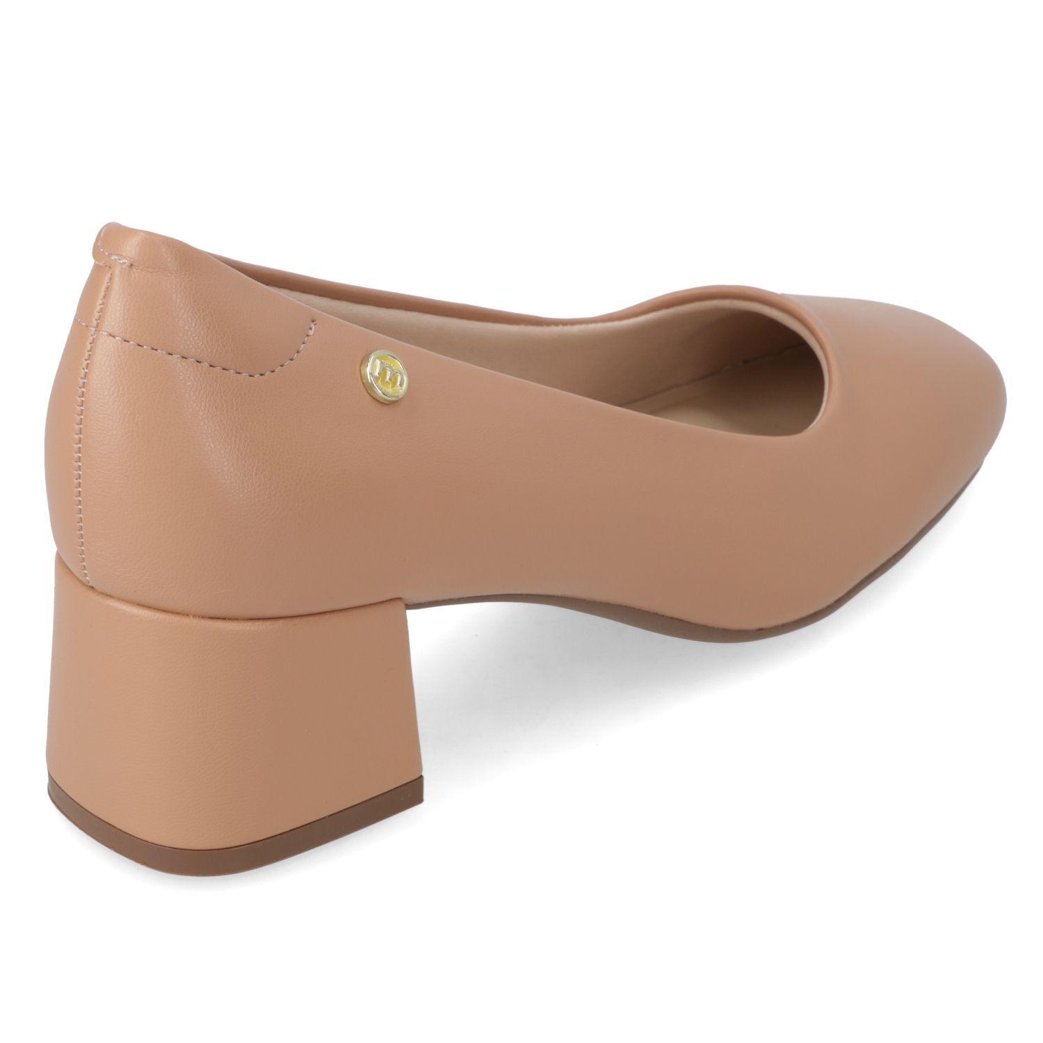 Zapato taco Moleca Nude 16418-4