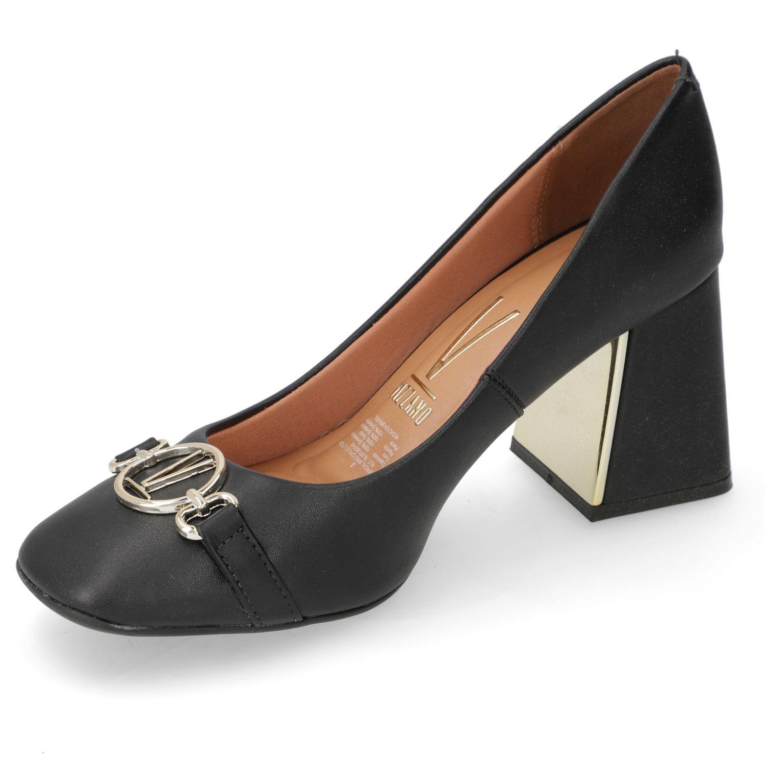 Zapato taco Vizzano Negro 12307-2