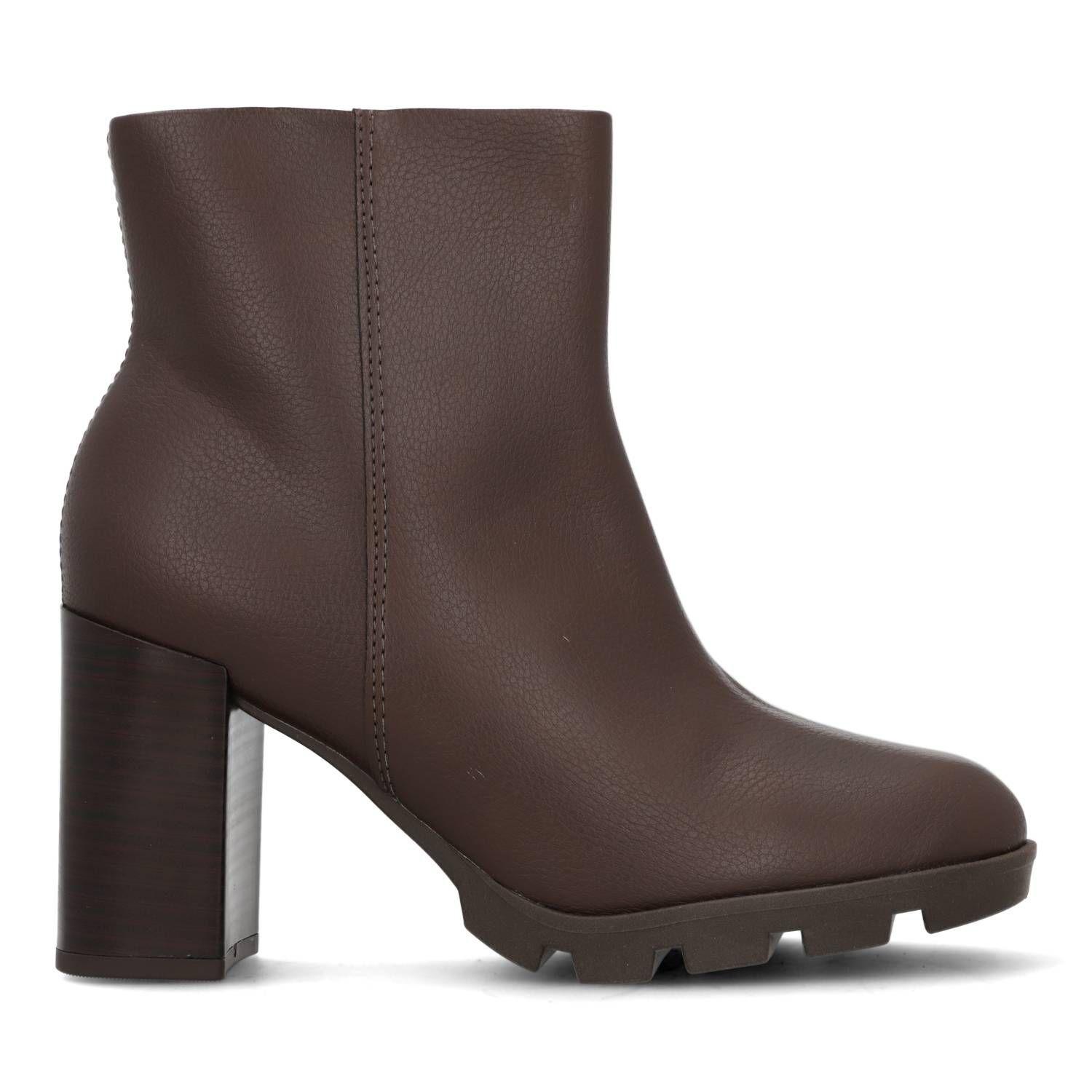 Botin Mujer Marron 9074-100- Beira Rio-0