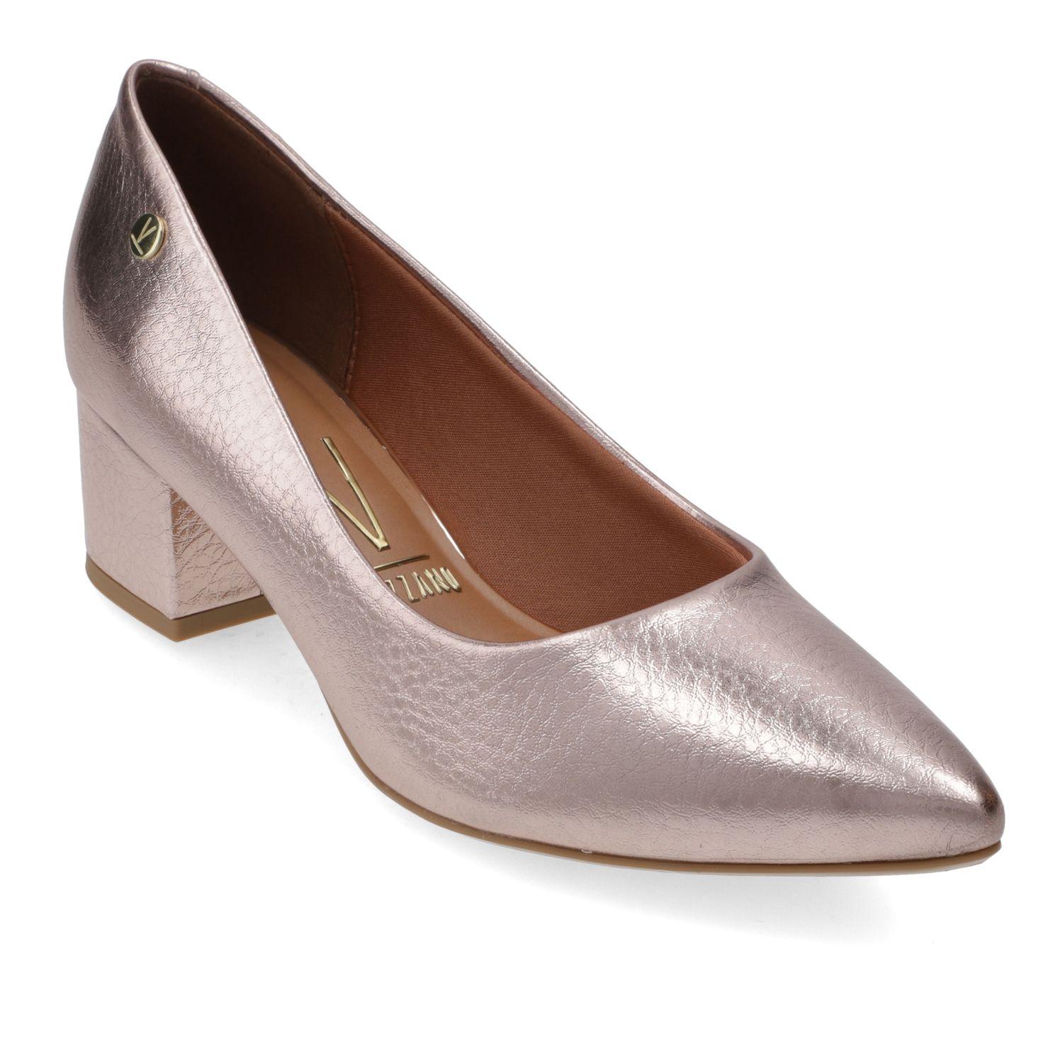 Zapato Taco Vizzano Rosado Taco 5 Cm-0