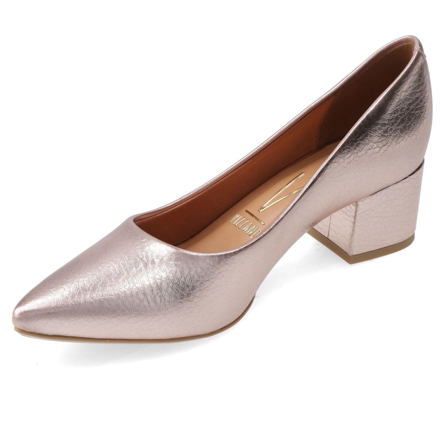 Zapato Taco Vizzano Rosado Taco 5 Cm-2