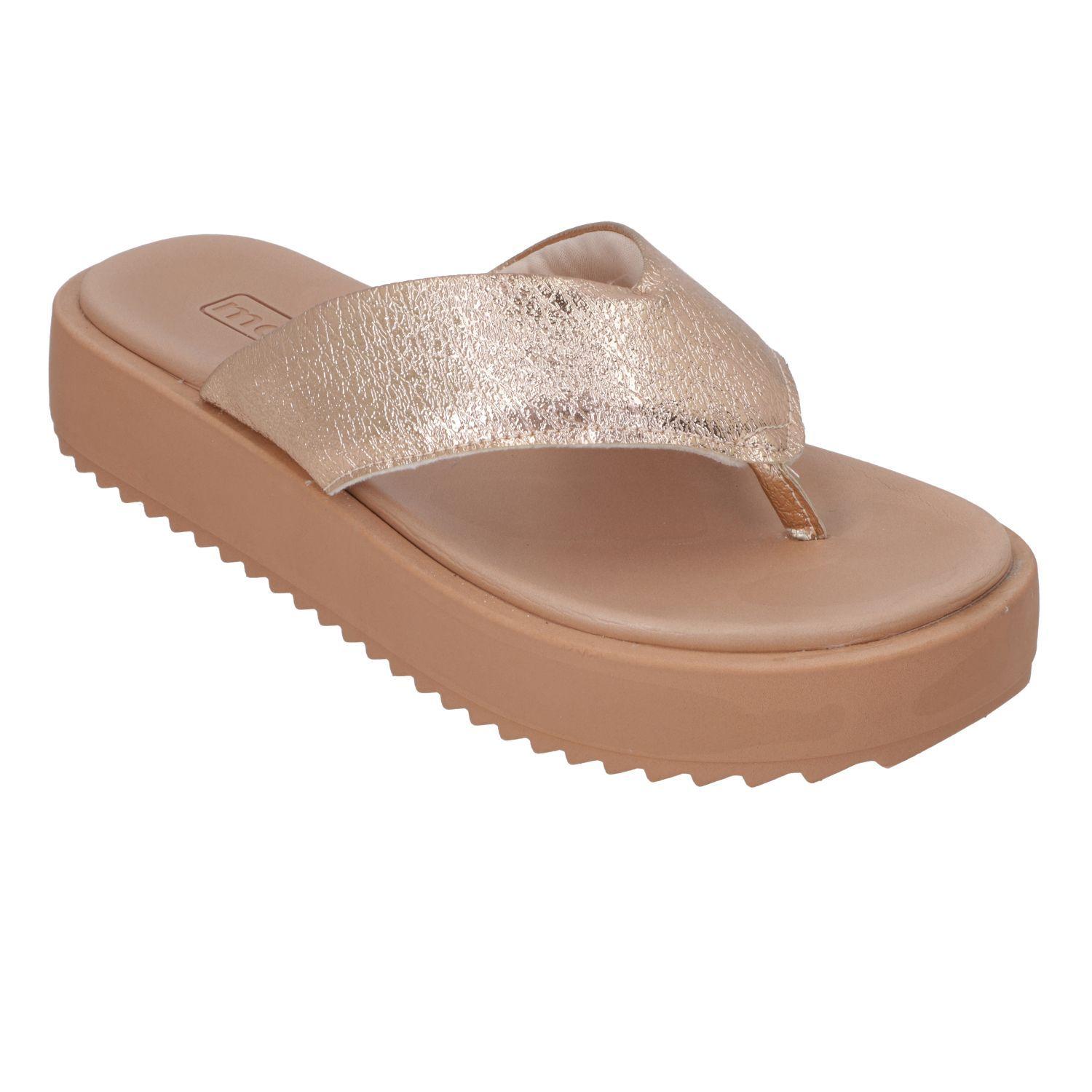 SANDALIA MUJER MOLECA ROSADO GOLD PLAYERA 5489-100-27054-56251-4