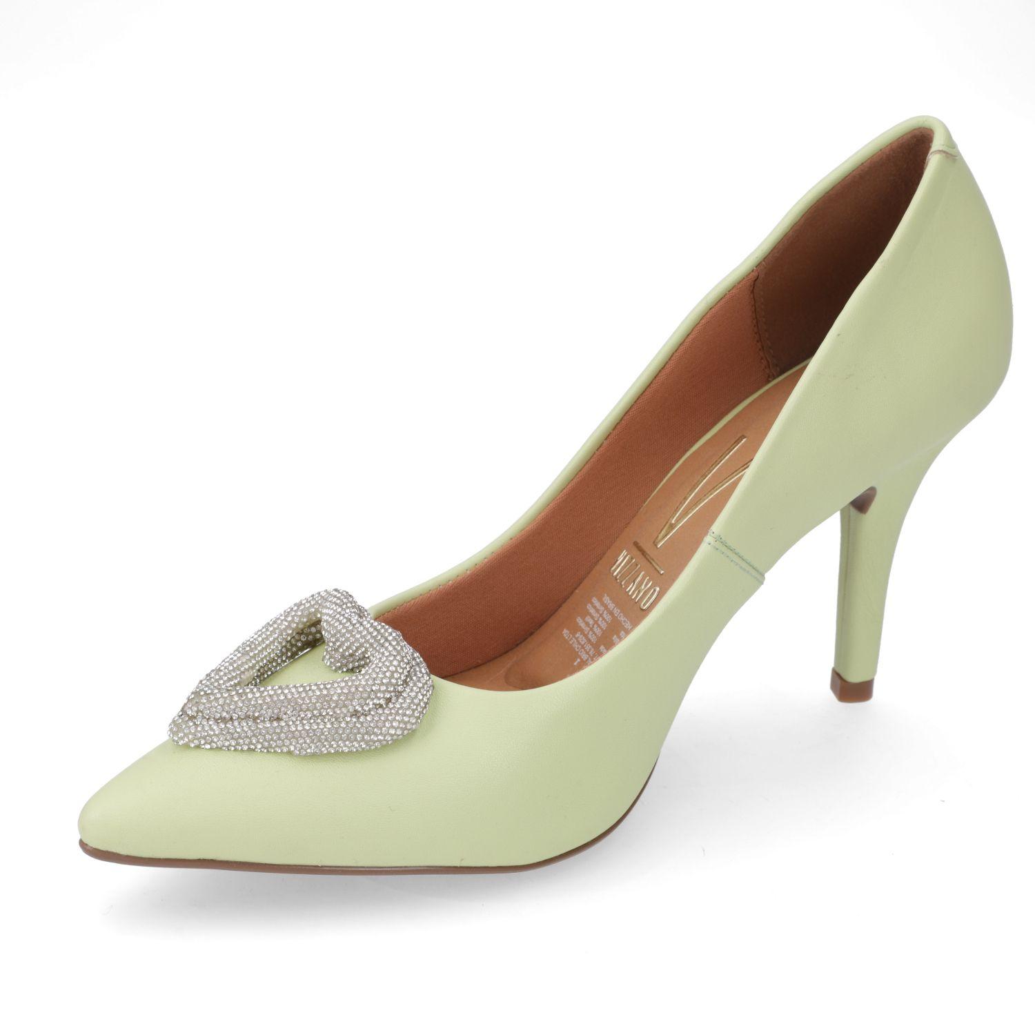 Stiletto Vizzano Amarillo Taco 10 Cm-2