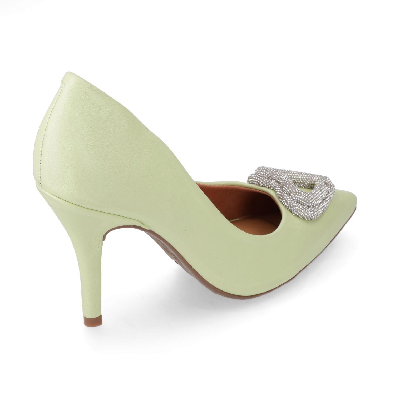 Stiletto Vizzano Amarillo Taco 10 Cm-3