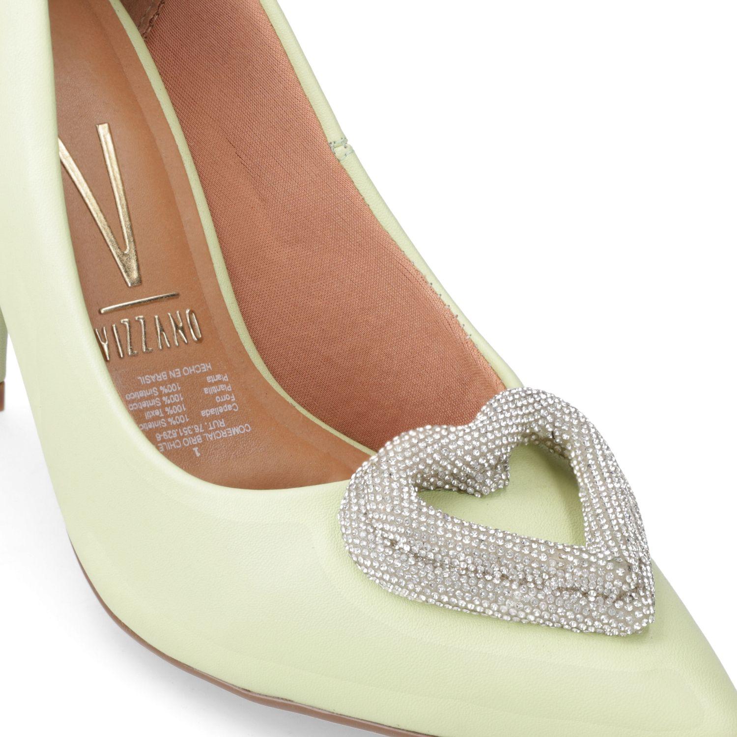 Stiletto Vizzano Amarillo Taco 10 Cm-4