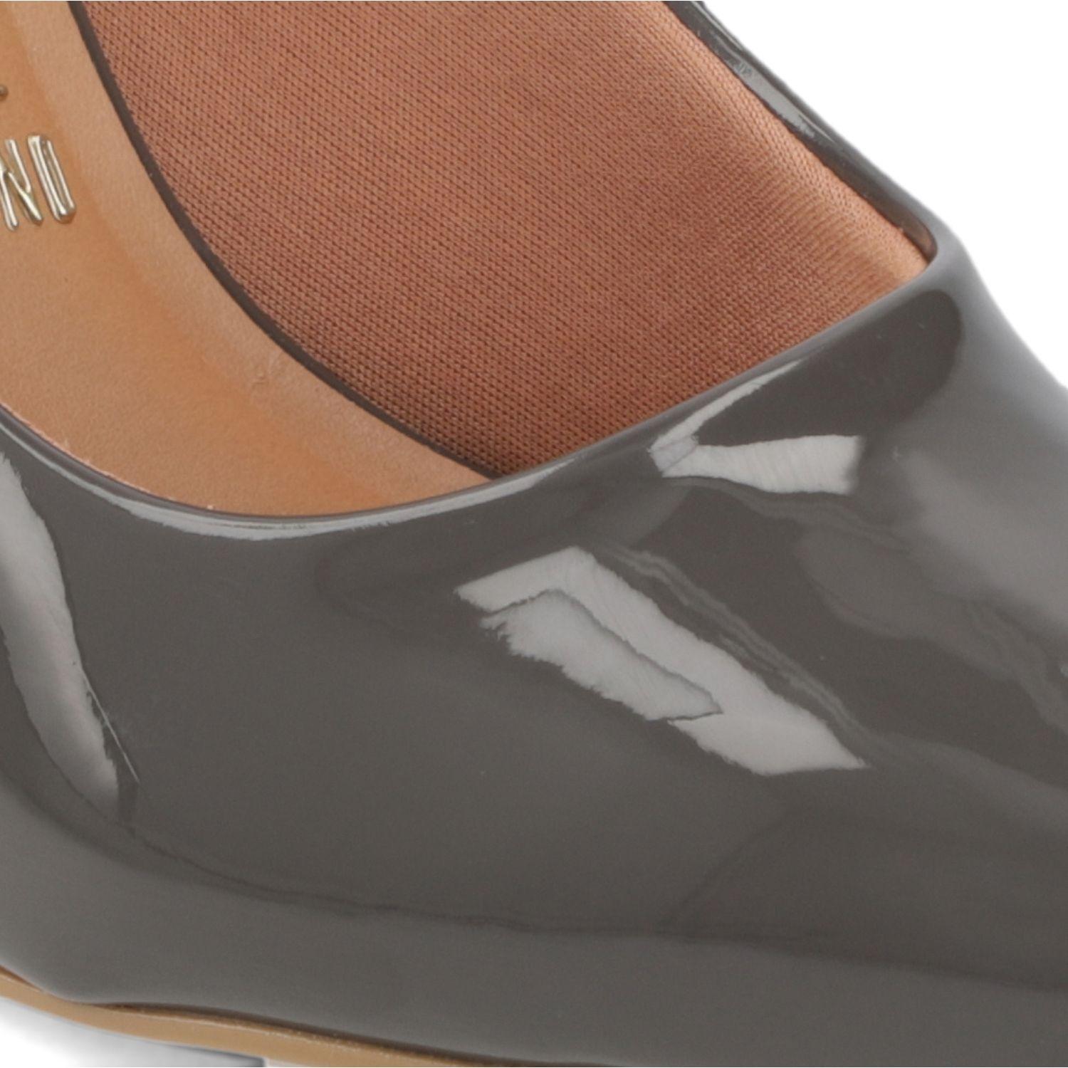 Zapato Taco Ancho Gris Vizzano-5