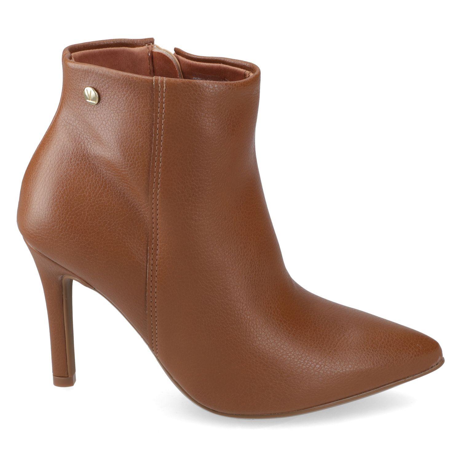 Botin Mujer Vizzano Taco Aguja 10 cm Camel -1