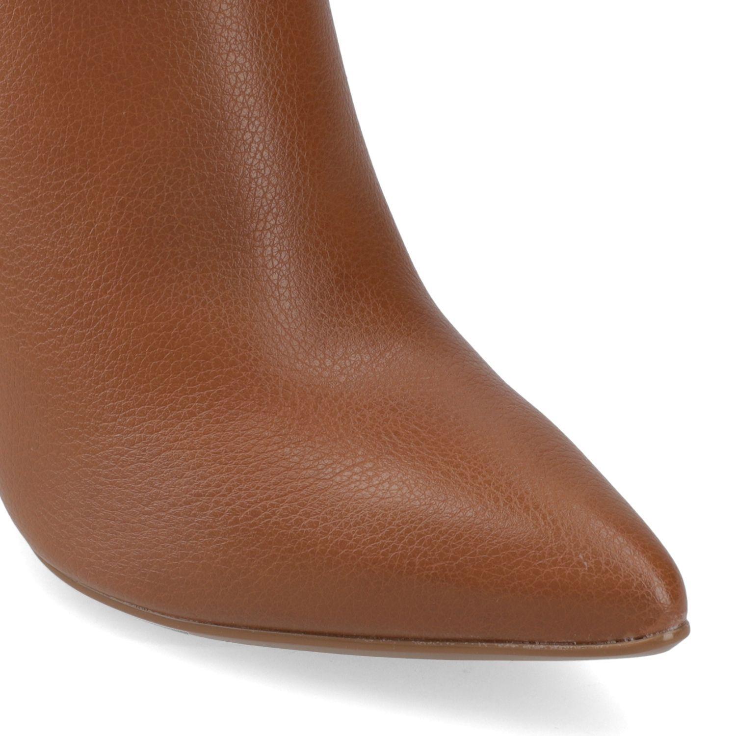 Botin Mujer Vizzano Taco Aguja 10 cm Camel -3