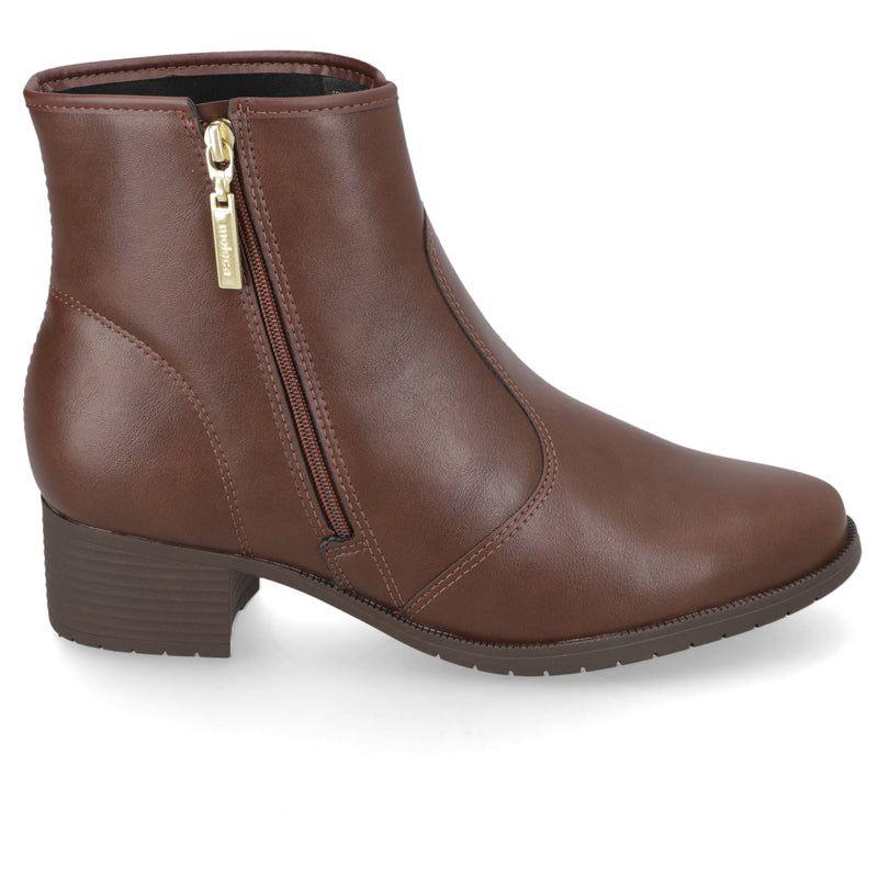Botin Mujer Moleca Café-0