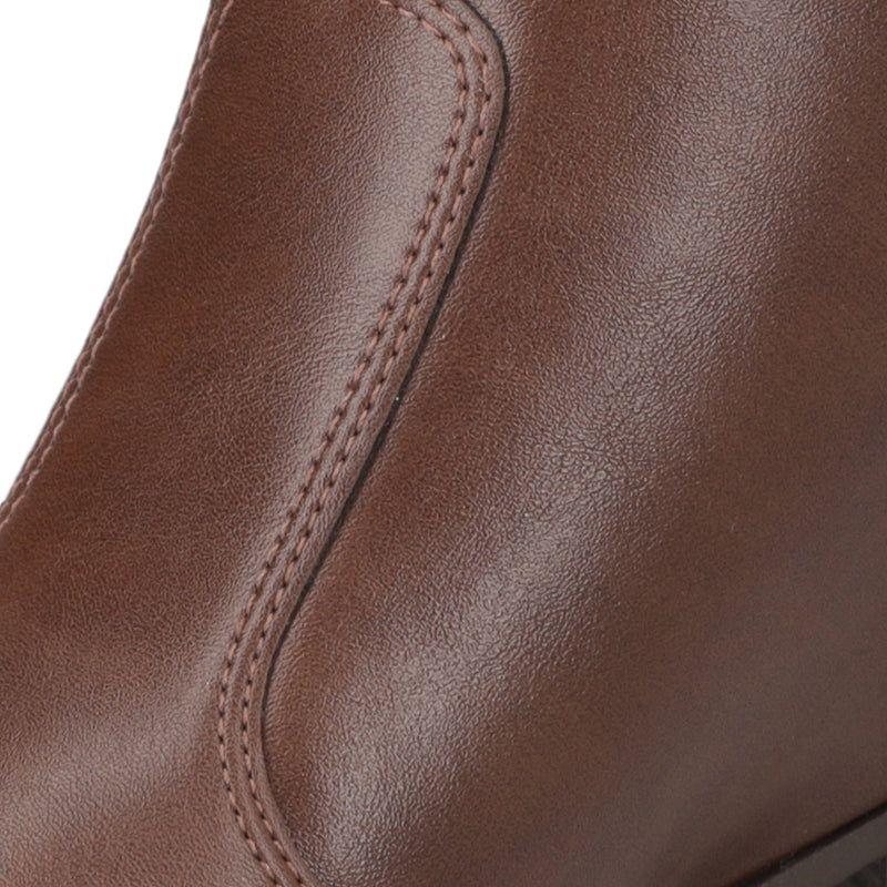 Botin Mujer Moleca Café-6