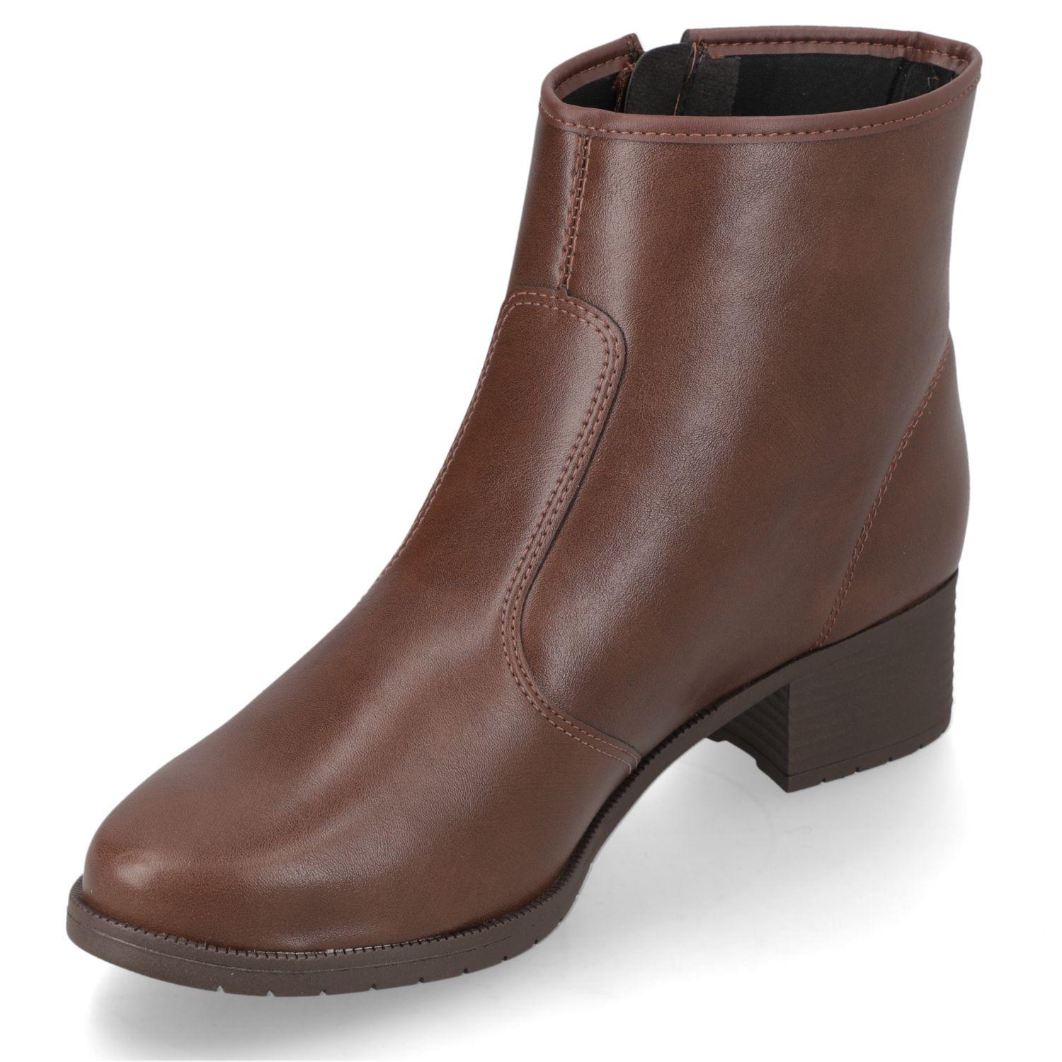 Botin Mujer Moleca Café-2