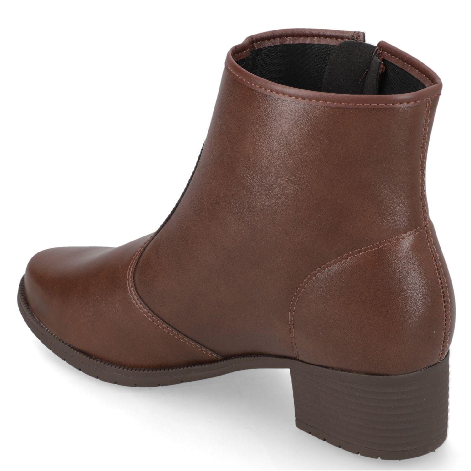 Botin Mujer Moleca Café-3