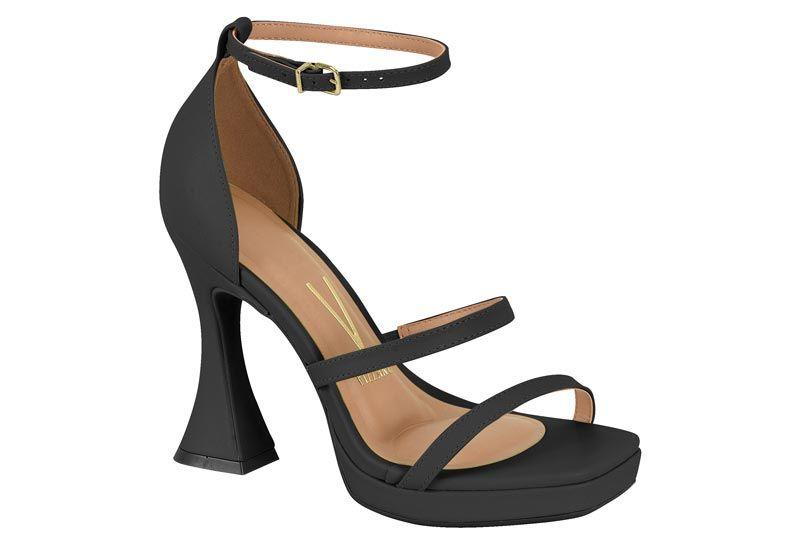 Sandalia Taco Vizzano Negro 11349-0