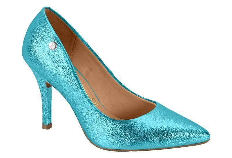 Zapato Mujer Taco Aguja Stiletto Azul 1184-1501 Vizzano-0
