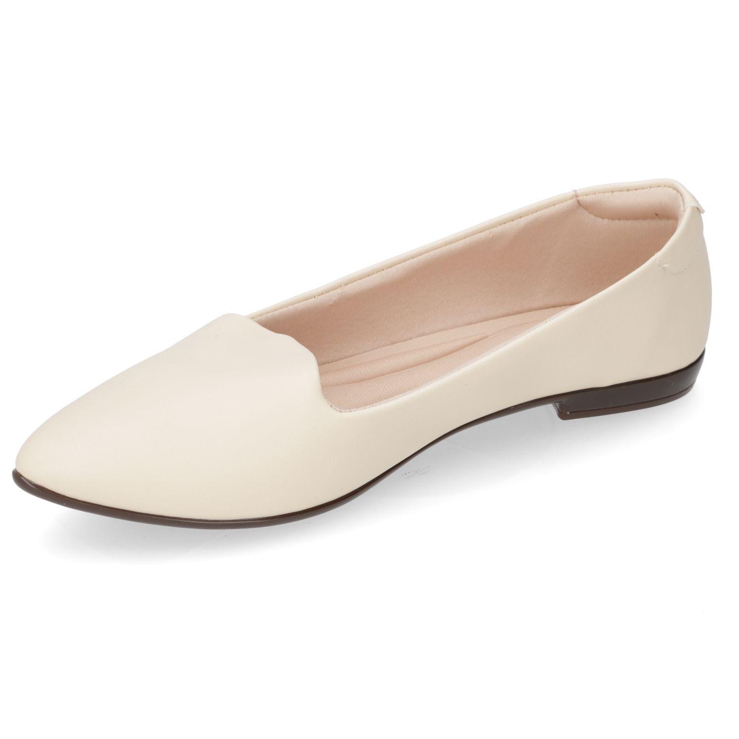 Ballerina Beira Rio Crema 14455-2