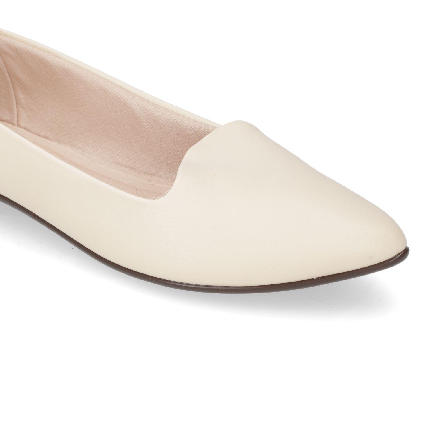 Ballerina Beira Rio Crema 14455-4