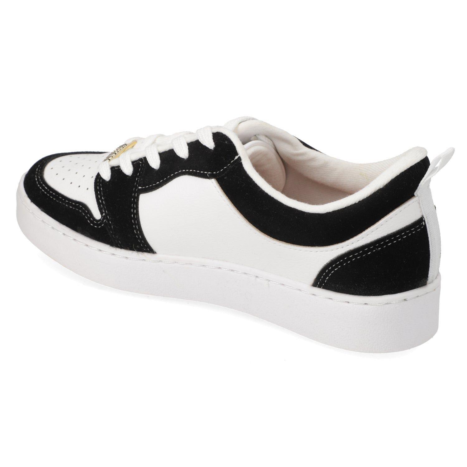 Zapatilla Mujer Vizzano Blanca con Negro-3