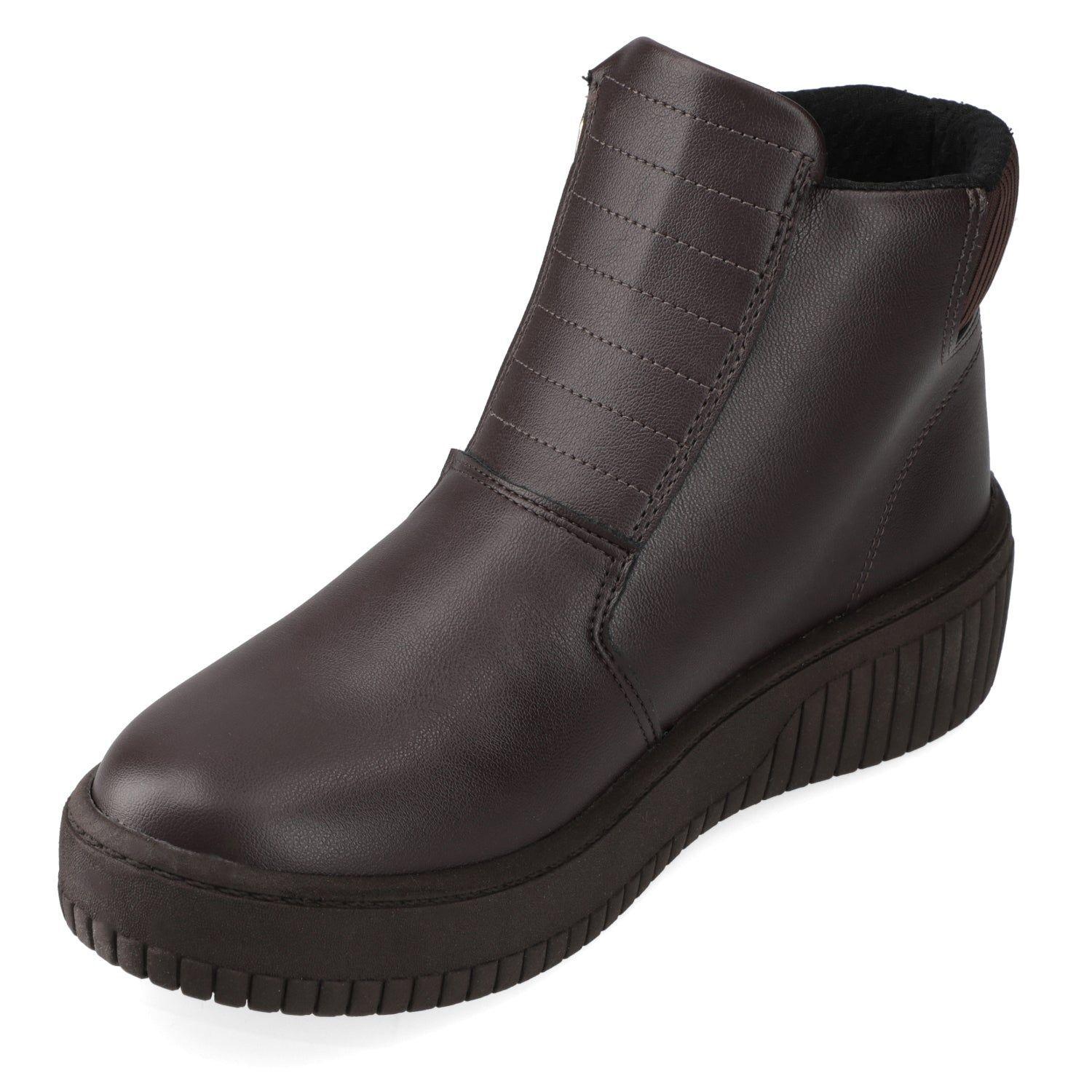 Zapatillas Casuales Chocolate Con Tachas Beira Rio-1
