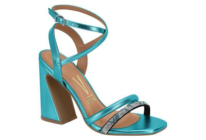 Sandalia Taco Vizzano Turquesa 13465-5