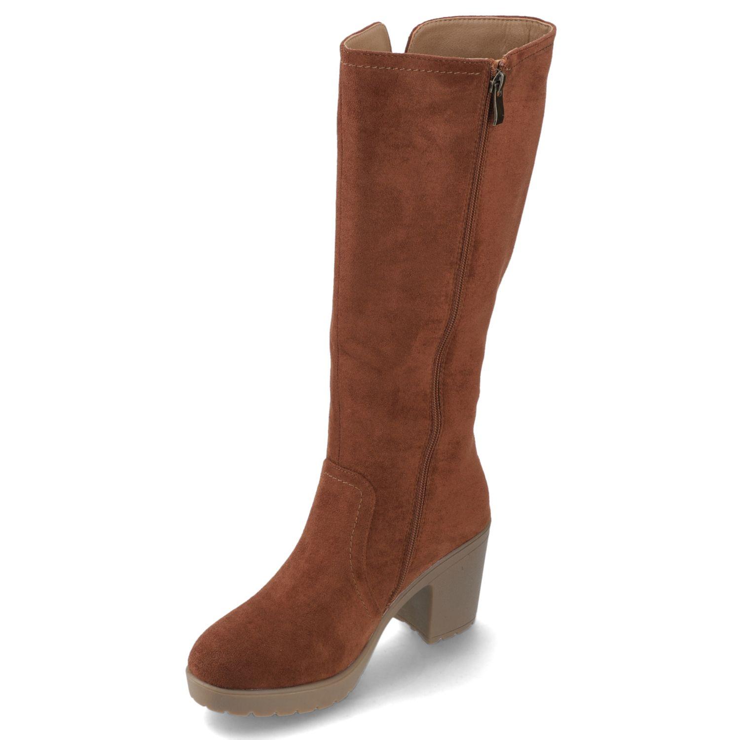 Bota Suede Café Alquimia-2