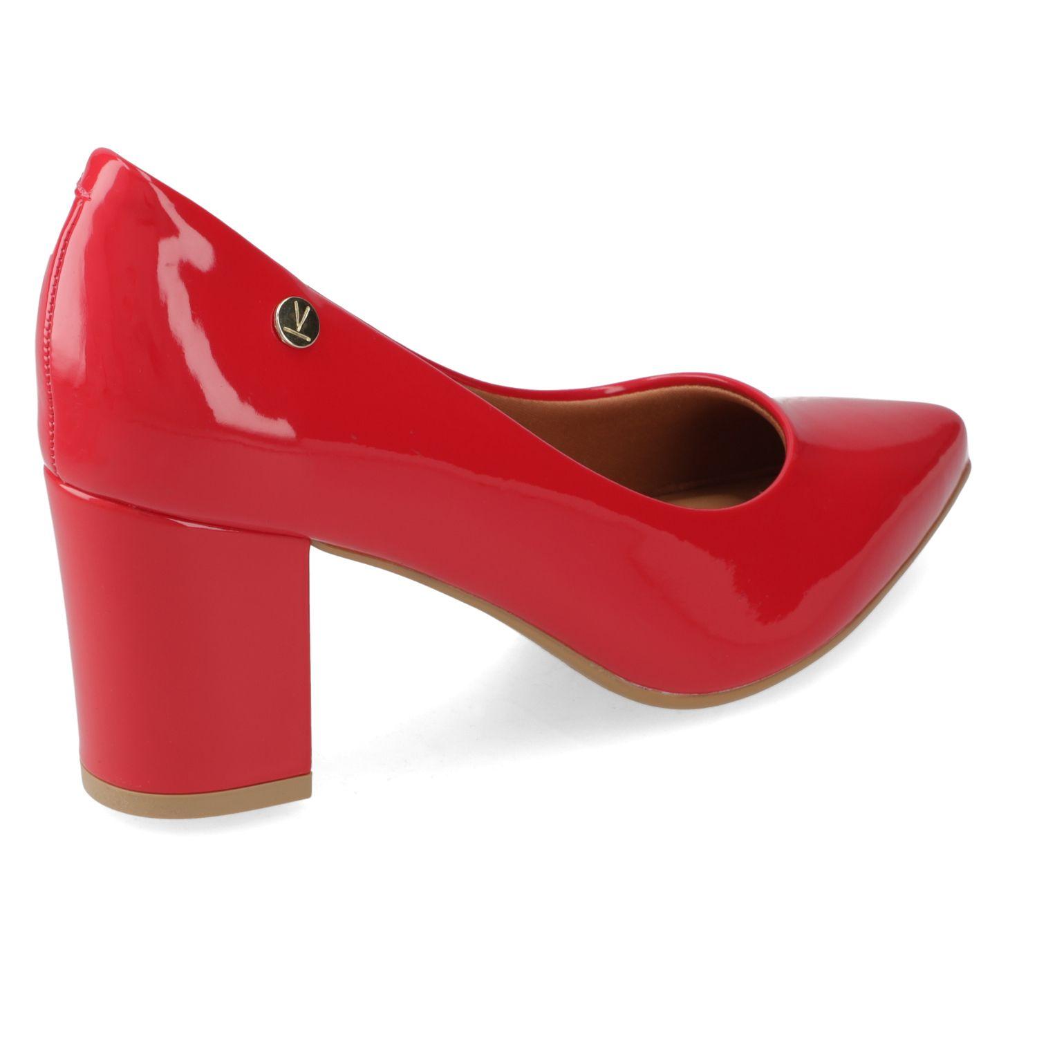 Zapato Taco Vizzano Rojo Taco 10 Cm-4