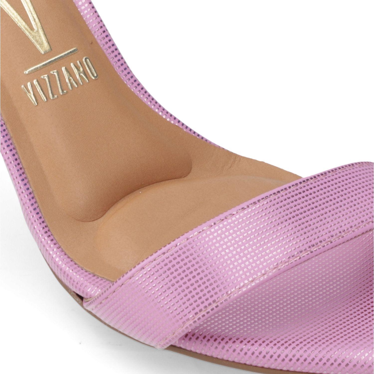 Sandalia Taco Vizzano Rosado 11604-5