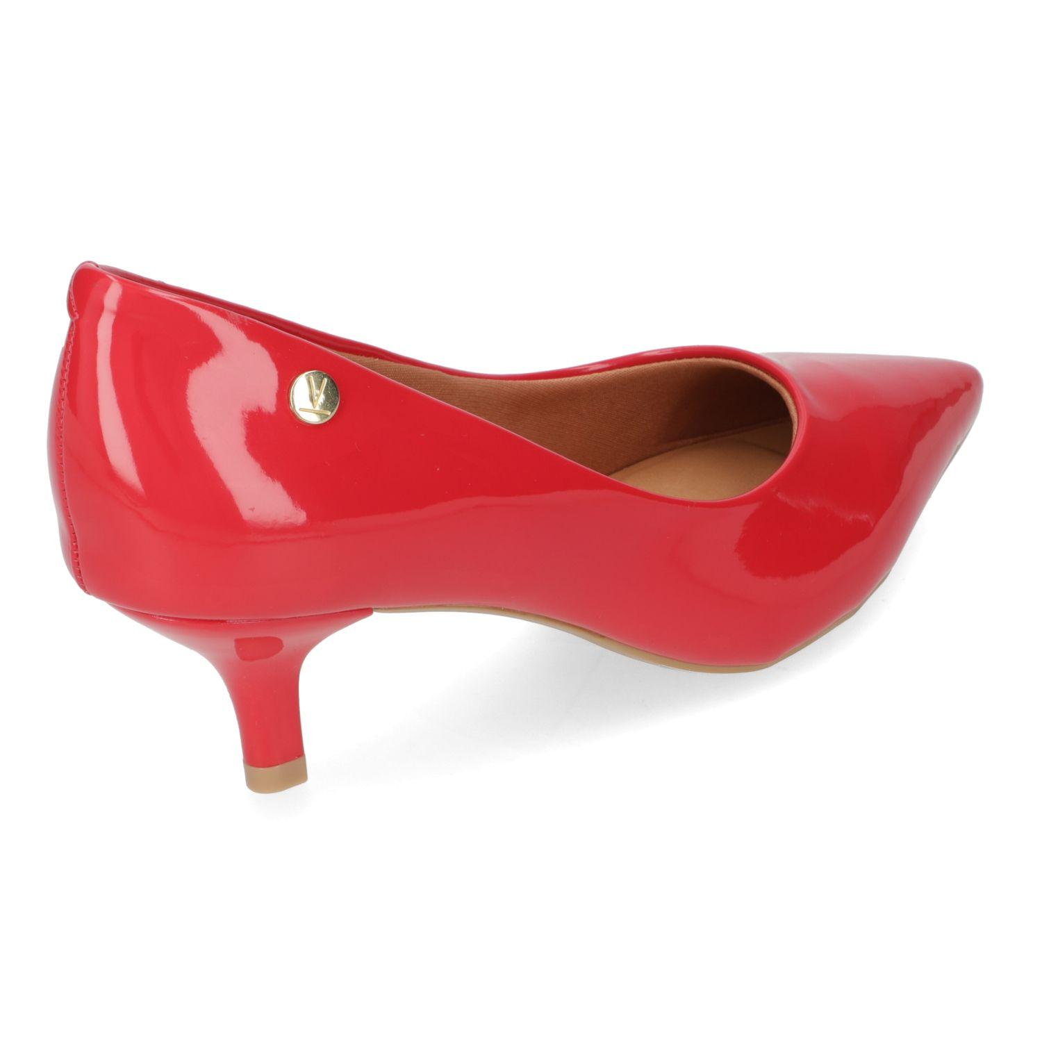 Zapato Mujer Taco Aguja Stiletto Rojo Vizzano-4