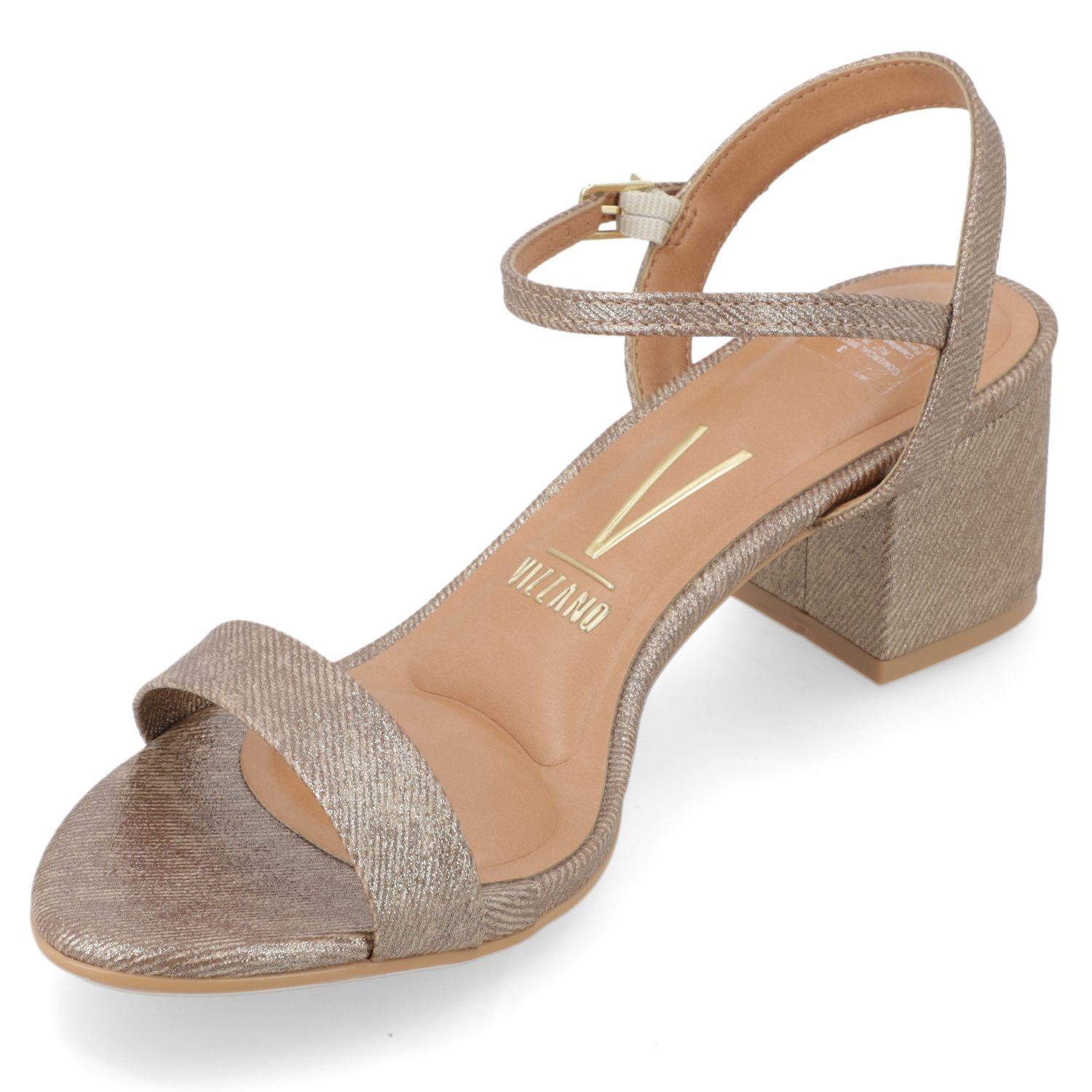Sandalia Taco Vizzano 16732 Dorado-2