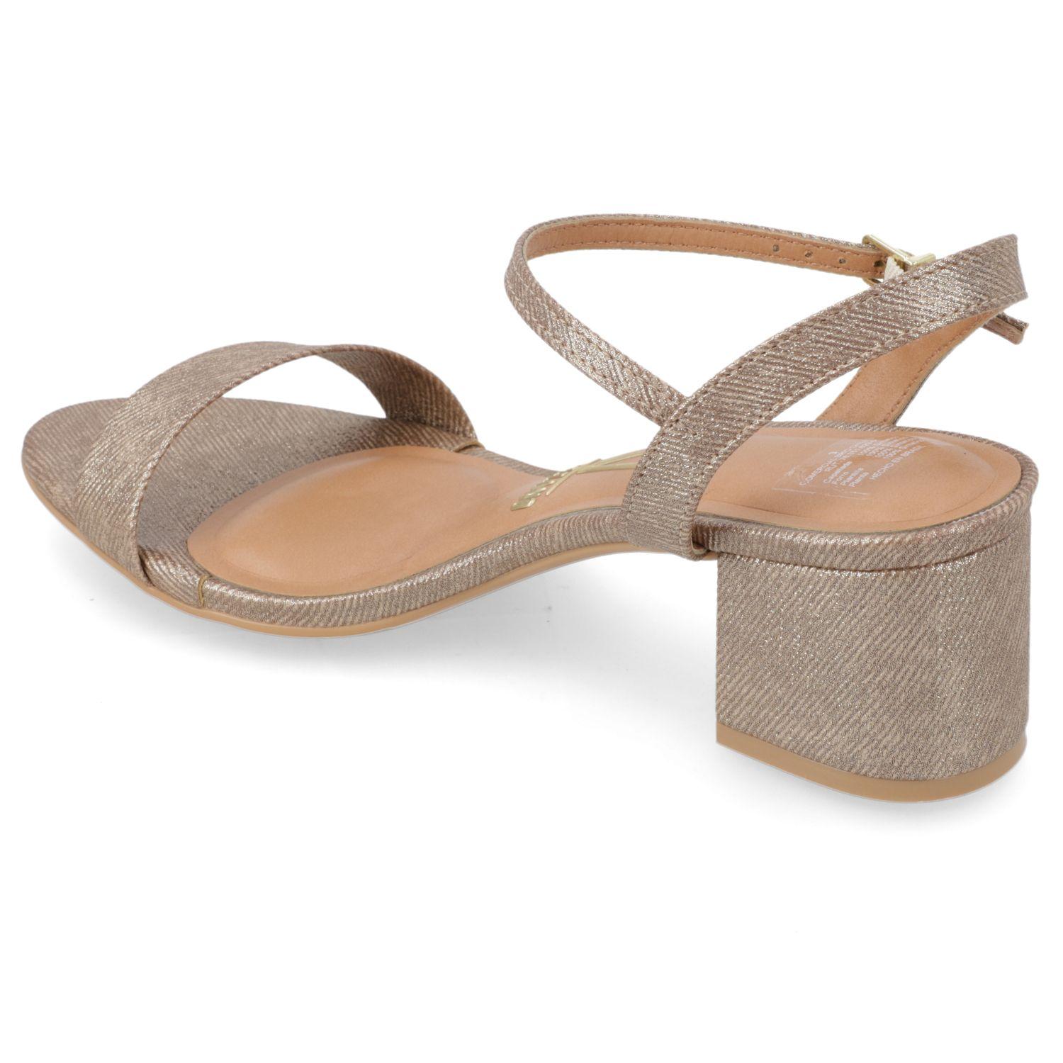 Sandalia Taco Vizzano 16732 Dorado-3