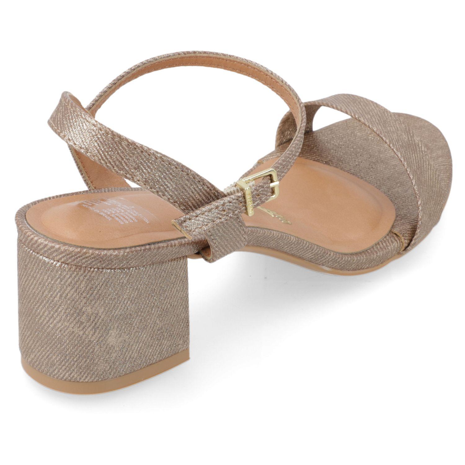 Sandalia Taco Vizzano 16732 Dorado-4